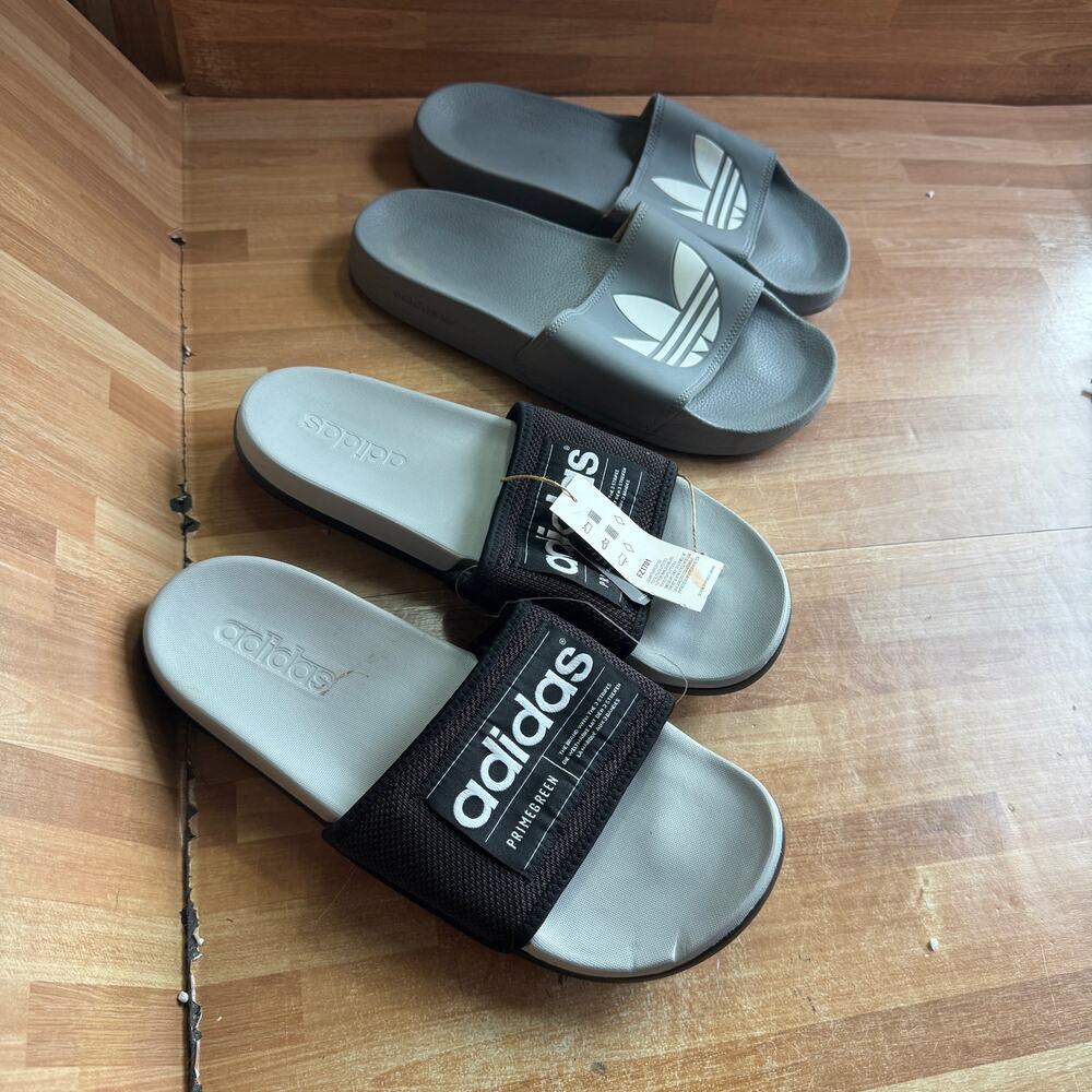 adidas Adilette Comfort Slides bundle size 9